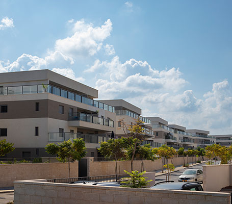 Rendering of the HaReches Neighborhood project in Atlit